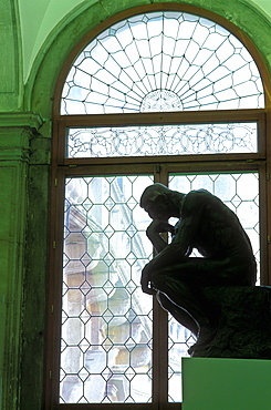 The Thinker by Rodin, Ca'Pesaro Gallery of Modern Art, Venice, Veneto, Italy, Europe