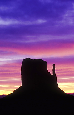 Dawn over Monument Valley Navajo Tribal Park, Arizona, United States of America, North America