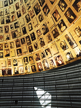 Volumes of Holocaust victims, Hall of Names, Yad Vashem, Jerusalem, Israel, Middle East