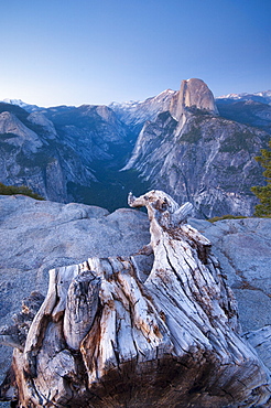 Half Dome from Glacier Point, Yosemite National Park, UNESCO World Heritage Site, California, United States of America, North America