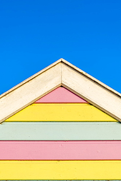 Beach hut, Southwold, Suffolk, England, United Kingdom, Europe