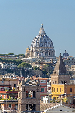 St. Peter's Basilica, UNESCO World Heritage Site, The Vatican, Rome, Lazio, Italy, Europe