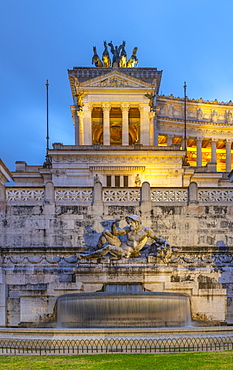 Vittorio Emanuele II Monument, Altare della Patria (Altar of the Fatherland), Rome, Lazio, Italy, Europe