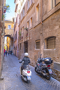 Via Dei Cappellari, Regola, Rome, Lazio, Italy, Europe