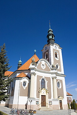 St. Elizabeth church in Vnorovy, Hodonin district, South Moravia, Czech Republic, Europe