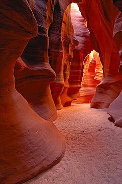 Sandstone formation at Upper Antelope Canyon, Slot Canyon Arizona, USA, North America