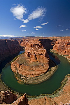 River bend of the Colorado River Horseshoe Bend near Page, Arizona, USA