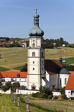 Pilgrimage church Neukirchen bei Heilig Blut , Upper Palatinate , Bavaria Germany