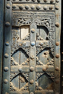 Historic door in the old town of Al Mukalla, Mukalla, Yemen