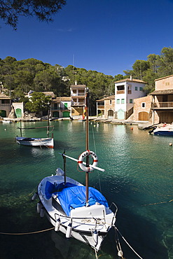 Harbour of Cala Figuera, fishing boats, Mallorca, Majorca, Balearic Islands, Mediterranean Sea, Spain, Europe