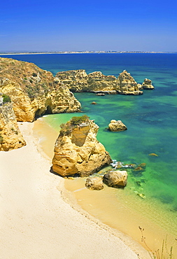 Dona Ana Beach, Praia Dona Ana, Lagos, Algarve, Portugal, Europe