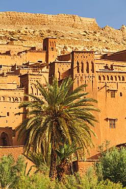 Kasbah Ait-Benhaddou, Atlas Mountains, near Ouarzazate, Morocco, Africa