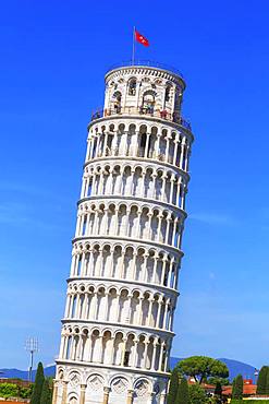 Leaning Tower, Campo dei Miracoli, Pisa, Tuscany, Italy, Europe