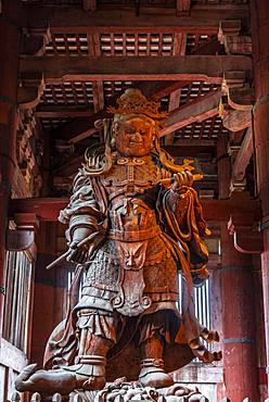 Komokuten, Guardian of the Temple, Todaiji Temple, Buddhist Temple, Nara, Japan, Asia