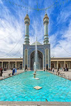 Azam Mosque, Fatima Masumeh Shrine, Qom, Iran, Asia