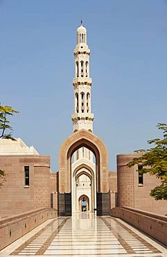 Great Sultan Qabus Mosque, Muscat, Oman, Asia