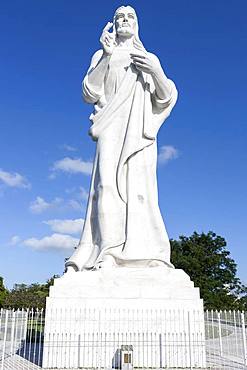 Statue of Christ, Cristo de La Habana, Havana, Cuba, Central America