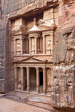 The Treasury, Al-Khazneh, Petra, Jordan, Asia