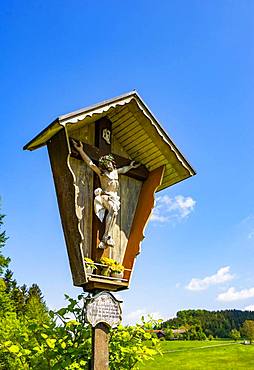 Wayside shrine, Michaelbeuern, Flachgau.Land Salzburg, Austria, Europe