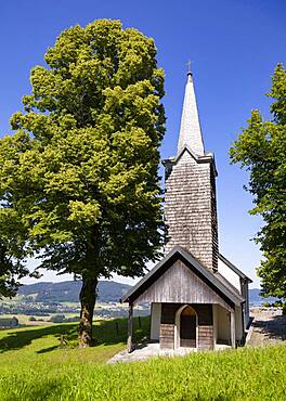 Kronberg Chapel near Attersee am Attersee, Salzkammergut, Upper Austria, Austria, Europe