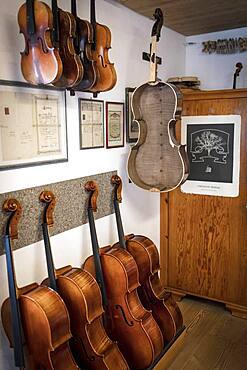 Master Luthier Rainer W. Leonhardt, Mittenwald, Bavaria, Germany, Europe