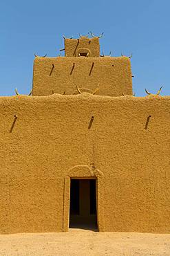 Traditional house, loam construction, Agadez, Niger, Africa