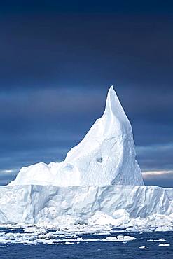 Large iceberg at Disko Bay, Ilulissat, Disko Bay in Greenland