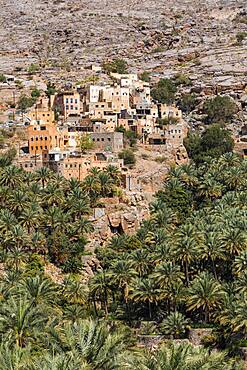 Buldings at Misfat al Abriyyin, Ad Dakhiliyah, Sultanate Of Oman