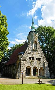 Chapel, King Gustav Adolf of Sweden Memorial, Battle of Luetzen 1632, Luetzen, Saxony-Anhalt, Germany, Europe