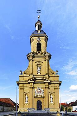 Parish Church of St. Mauritius, Wiesentheid, Lower Franconia, Franconia, Bavaria, Germany, Europe