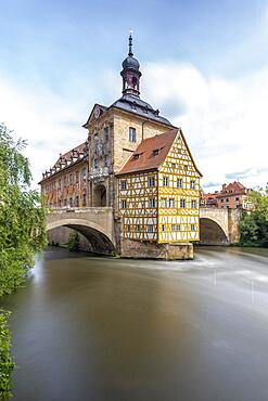 Old Town Hall, part of the Unesco World Heritage Site, Bamberg, Bavaria, Germany, Europe