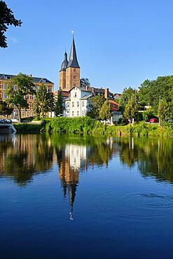 Rote Spitzen at the small pond, Altenburg, Thuringia, Germany, Europe