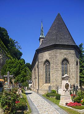 Margarethenkapelle in Petersfriedhof, cemetery of St. Peter's Abbey, Salzburg, Austria, Europe