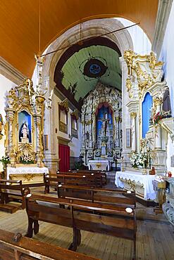 Saint Peter's Church, Main Altar, Trancoso, Serra da Estrela, Portugal, Europe