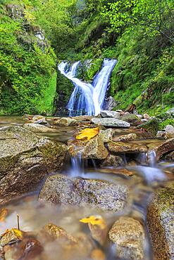 All Saints Waterfalls, autumn, Oppenau, Black Forest National Park, Baden-Wuerttemberg, Germany, Europe