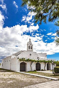 Church Ermita de Sant Joan de Missa, Menorca, Balearic Islands, Spain, Europe