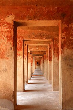 Corridor doorways of the Jama Masjid, Gandikota, Andhra Pradesh, India, Asia