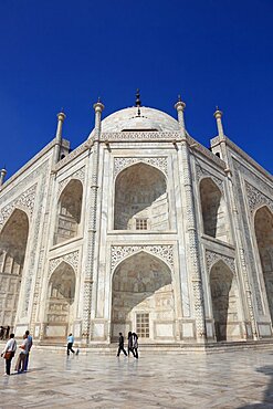 State of Uttar Pradesh, Agra, the Taj Mahal Tomb, North India, India, Asia