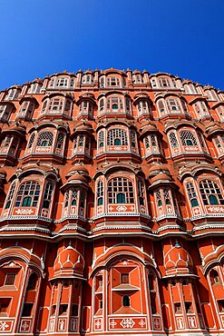 Rajasthan, City of Jaipur, Palace of the Winds, North India, India, Asia