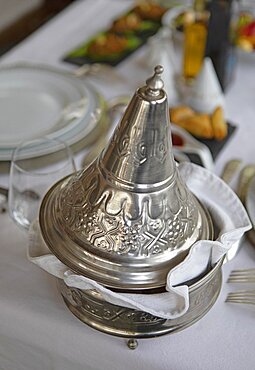 T'Bak, Moroccan bread basket, Morocco, Africa