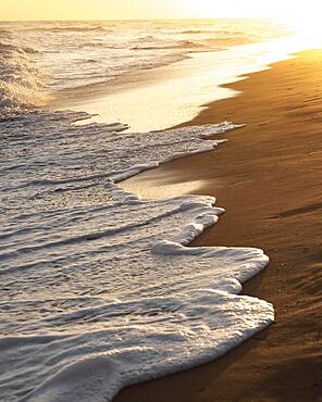 beach sand peaceful ocean 1