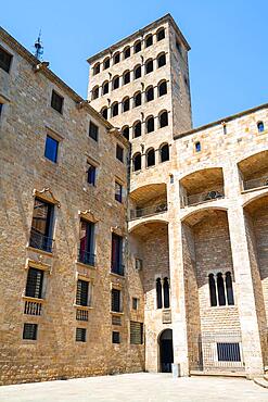 Placa del Rei, Barcelona, Catalonia, Spain, Europe