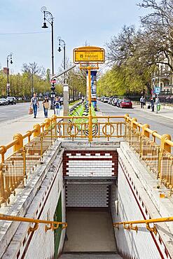 Underground, One Exit, Budapest, Hungary, Europe