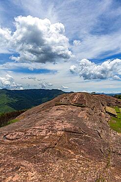 Unesco site El Fuerte de Samaipata, Pre-Columbian archaeological site, Santa Cruz department, Bolivia, South America