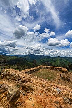 Unesco site El Fuerte de Samaipata, Pre-Columbian archaeological site, Santa Cruz department, Bolivia, South America