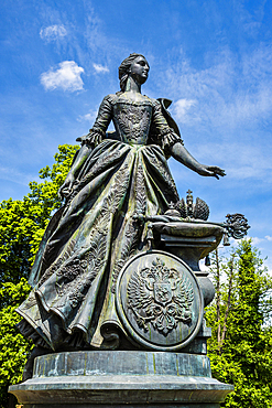 Monument to Catherine II. Zerbst Anhalt, Saxony-Anhalt, Germany, Europe