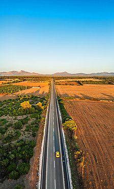 Road on Mallorca looks like somewhere in Arizona