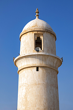 Minaret of Souq Waqif West Mosque, Doha, Qatar, Asia