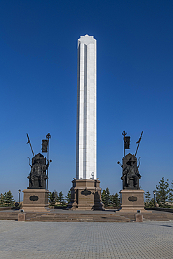 Kazakh Khanate monument, Taraz, Kazakhstan, Asia