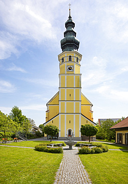 Pilgrimage Church of the Assumption of Mary in Sammarei, Klosterwinkel, Ortenburg, Lower Bavaria, Germany, Europe